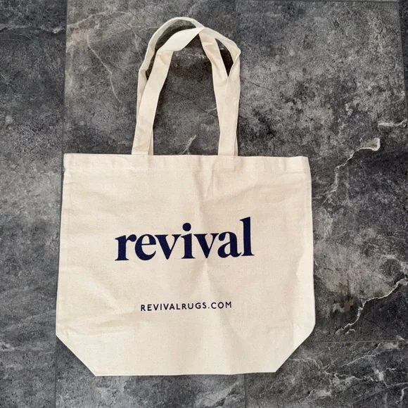 Revival Rugs Canvas Bag NWOT - Picture 2 of 4
